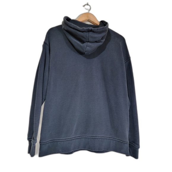 Adidas Grey Hoodie Sweatshirt - Medium - Picture 2 of 7